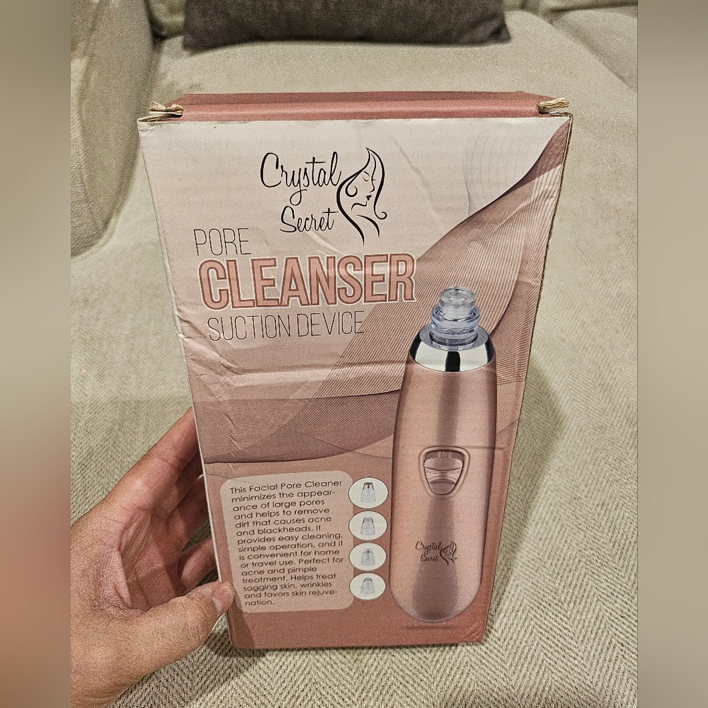 Crystal Secret Pore Cleanser Suction Device
